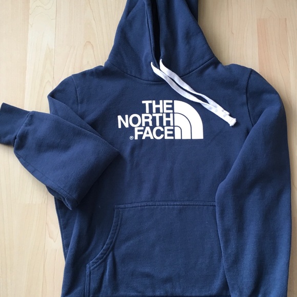 Womens North Face Navy Blue Hoodie 